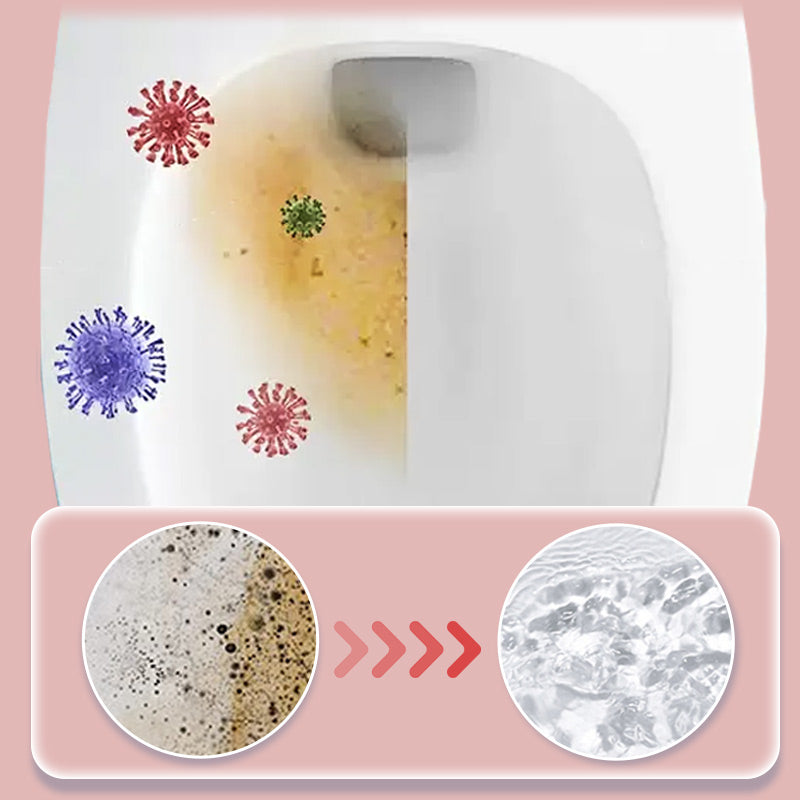 Fragrant toilet bowl cleaner Powerful stain remover and deodorizer, long-lasting freshness, effective disinfectant for bathroom hygiene