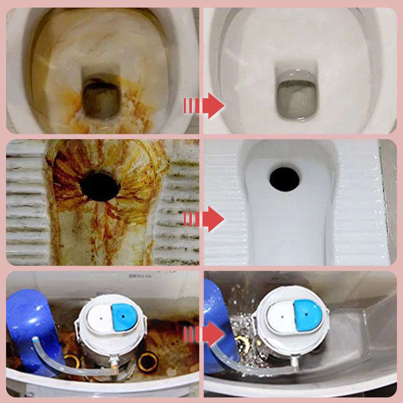 Fragrant toilet bowl cleaner Powerful stain remover and deodorizer, long-lasting freshness, effective disinfectant for bathroom hygiene