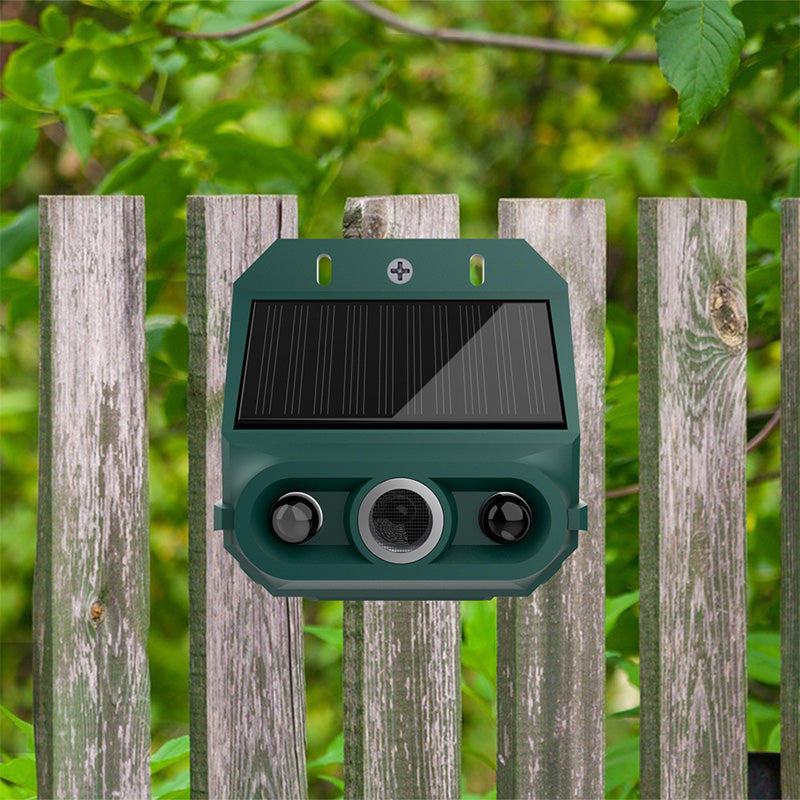More than 50,000 units sold 50% off Solar ultrasonic pest repeller with flashing light. Weatherproof, 24/7 protection. Naturally repels pests.