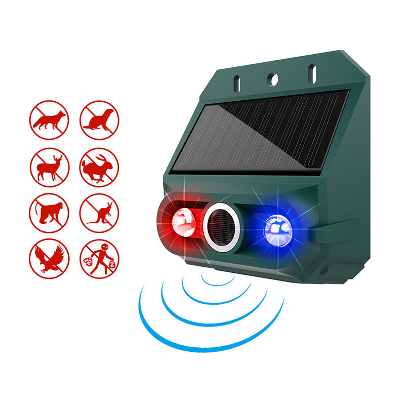 More than 50,000 units sold 50% off Solar ultrasonic pest repeller with flashing light. Weatherproof, 24/7 protection. Naturally repels pests.