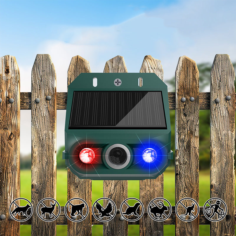 More than 50,000 units sold 50% off Solar ultrasonic pest repeller with flashing light. Weatherproof, 24/7 protection. Naturally repels pests.