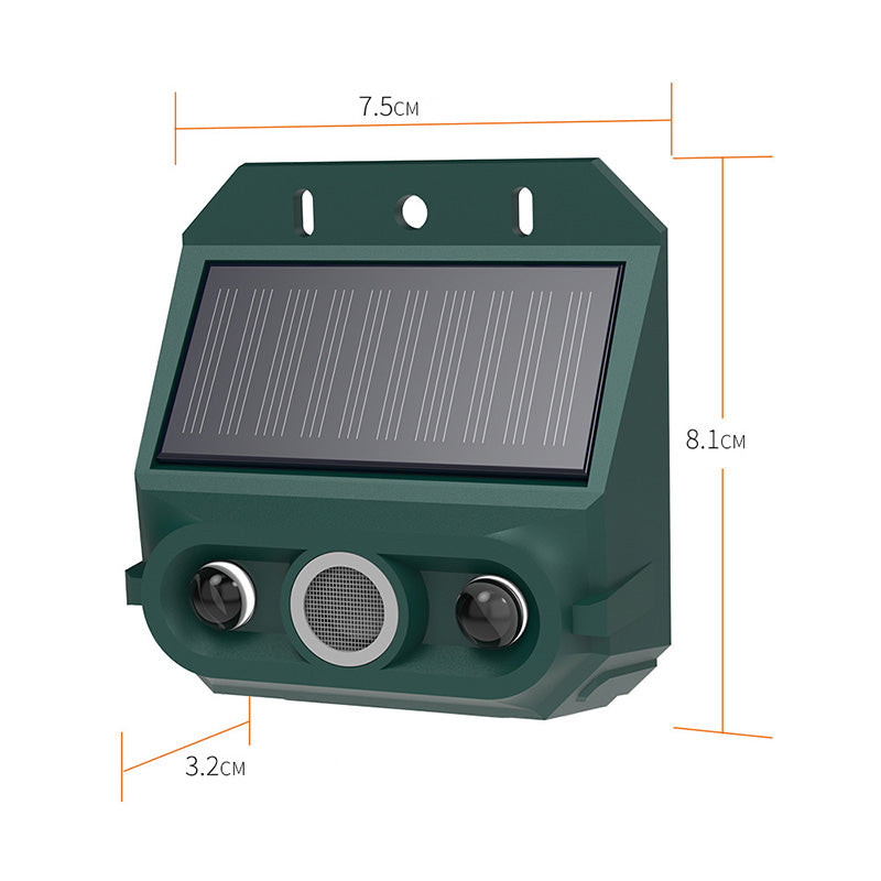 More than 50,000 units sold 50% off Solar ultrasonic pest repeller with flashing light. Weatherproof, 24/7 protection. Naturally repels pests.