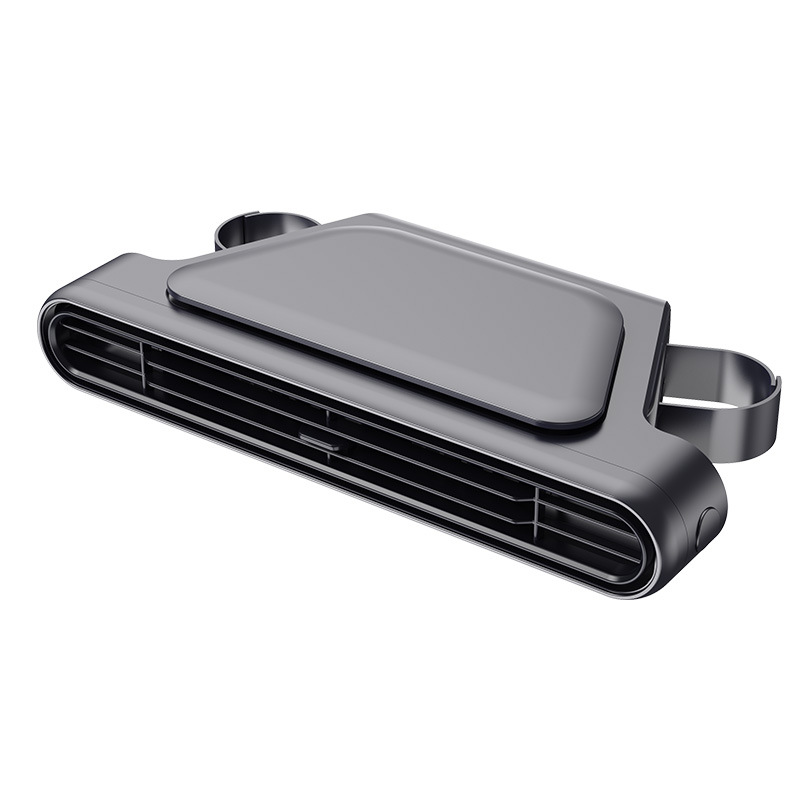 ÉCONOMISEZ 49 % Ventilateur de siège auto BreezGo | Ventilateur rechargeable à 3 vitesses avec clip de fixation et batterie de 3000 mAh | Recharge USB-C pour voitures, voiturettes de golf et camping-cars