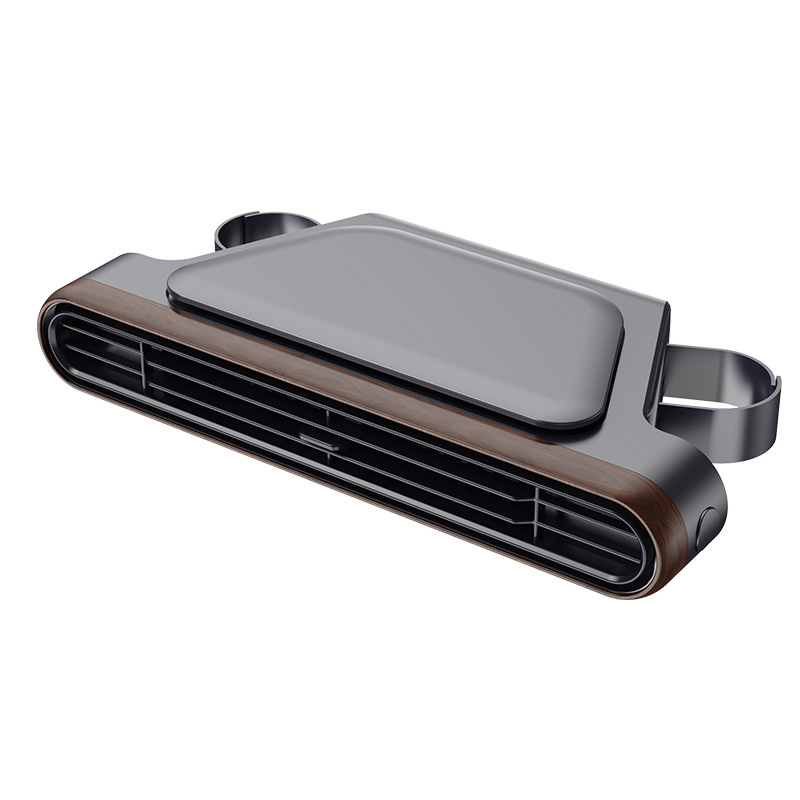 ÉCONOMISEZ 49 % Ventilateur de siège auto BreezGo | Ventilateur rechargeable à 3 vitesses avec clip de fixation et batterie de 3000 mAh | Recharge USB-C pour voitures, voiturettes de golf et camping-cars