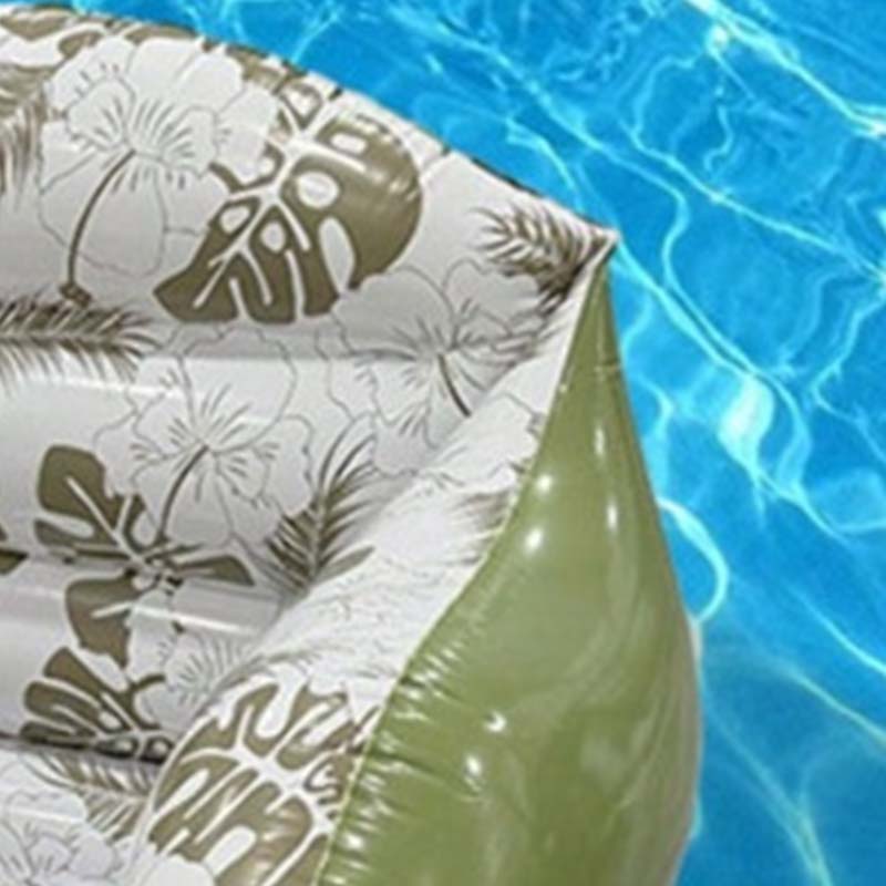 U-shaped Pool Float Ergonomic Chair Design, Mesh Seat, Inflatable, 2 Colors, Durable & Portable