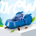 Reusable cockroach trap for the home with 3 baits