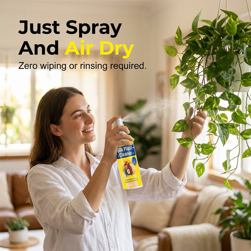 Plant and artificial flower cleaner