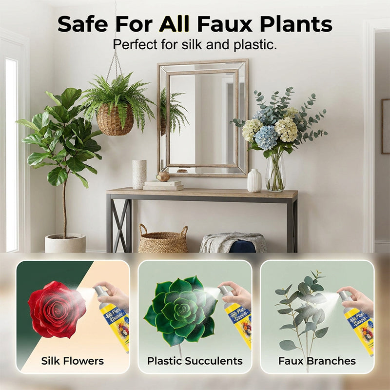 Plant and artificial flower cleaner