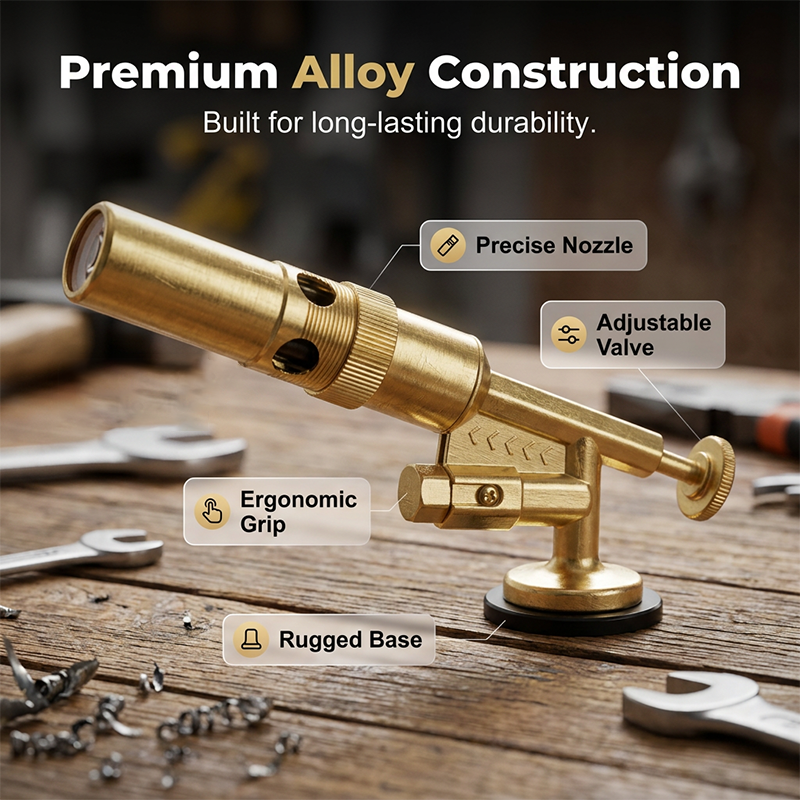 Multifunctional portable reversible butane torch