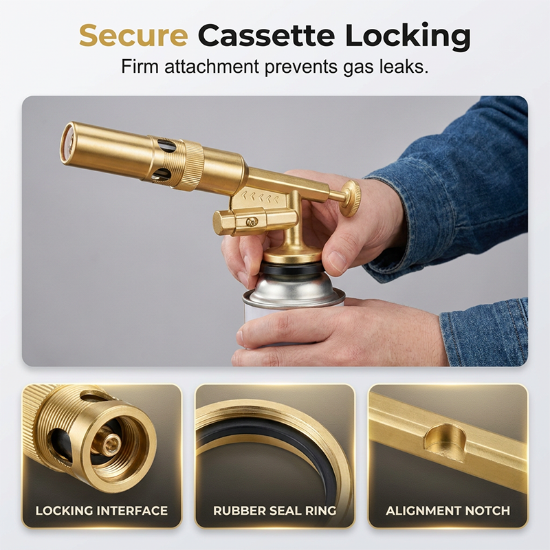 Multifunctional portable reversible butane torch