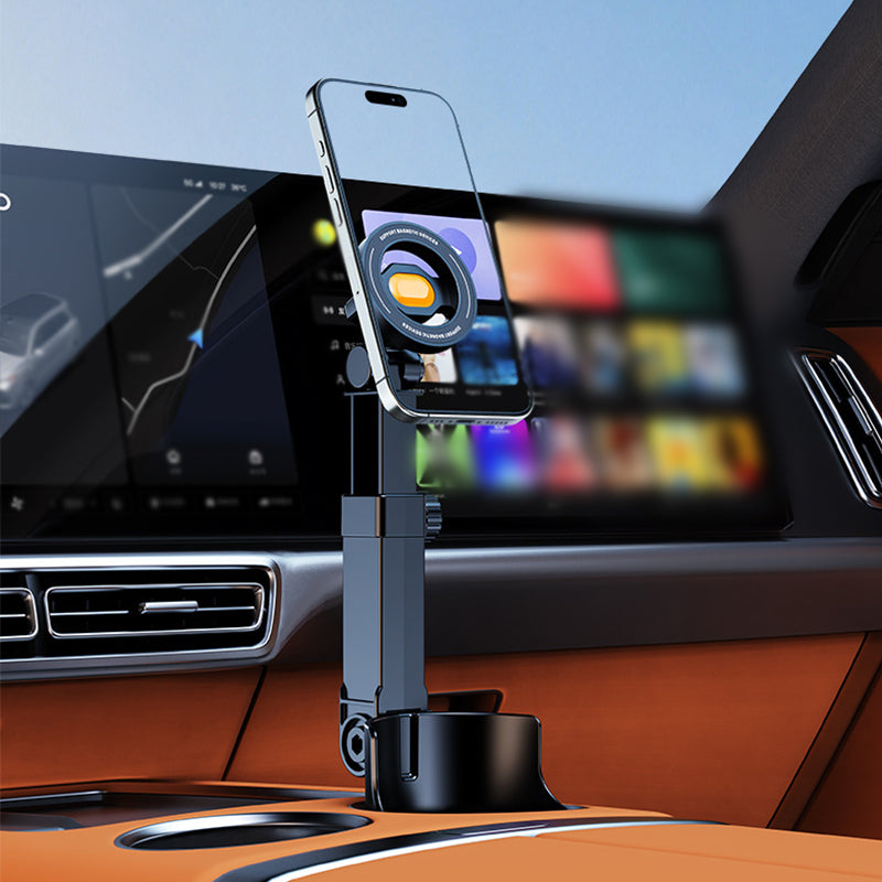 Support de téléphone pour porte-gobelet de voiture, orientable à 360°