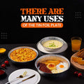 Heavy-Duty Oil-Resistant Round Aluminum Foil Containers