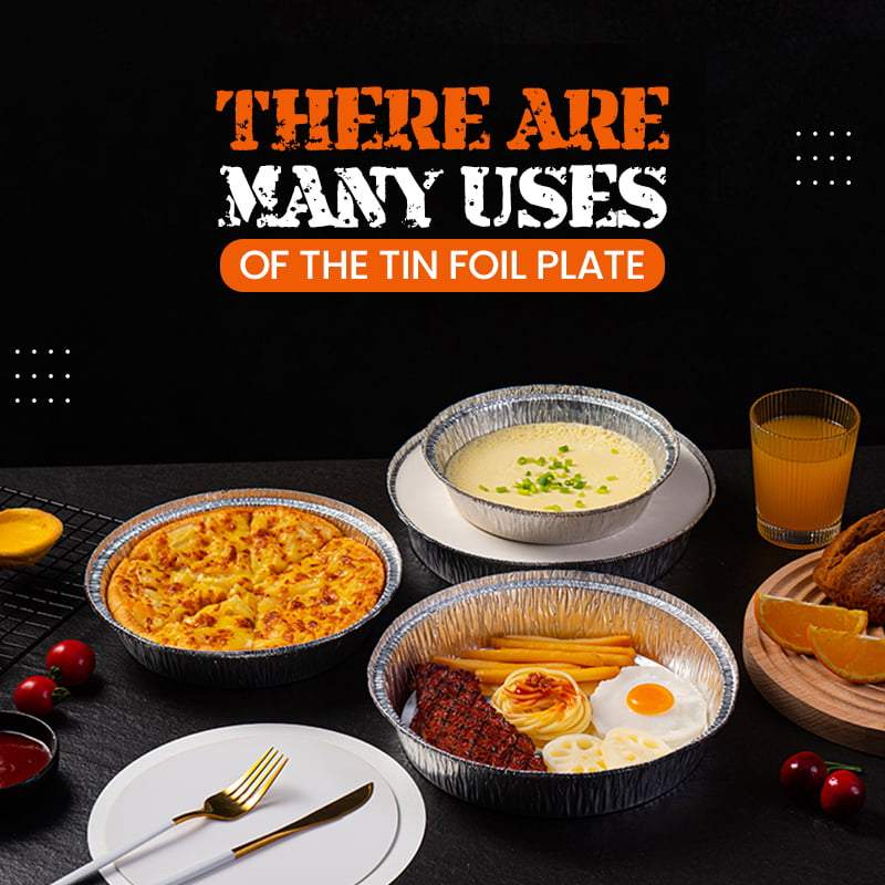 Heavy-Duty Oil-Resistant Round Aluminum Foil Containers