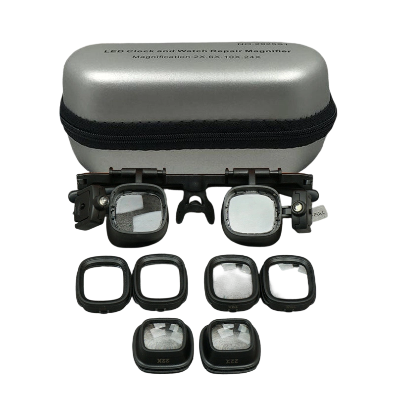 DE RÉDUCTION Loupe LED de précision pour électronique et artisanat, support réglable et zoom 10-20X, mains libres, éclairage puissant, idéale pour soudure, réparation horlogère ou peinture miniature