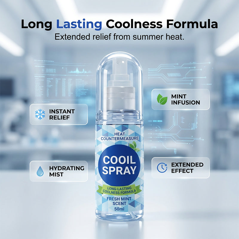 Long-lasting refreshing spray