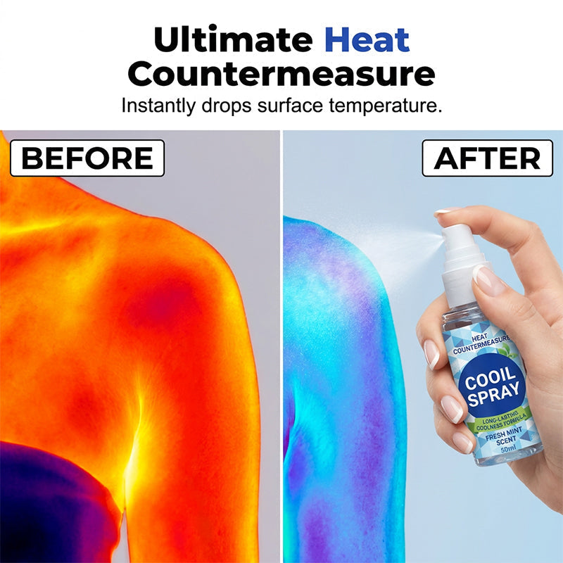 Long-lasting refreshing spray