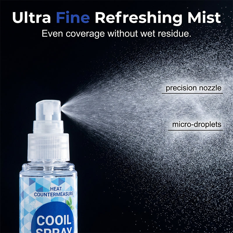 Long-lasting refreshing spray