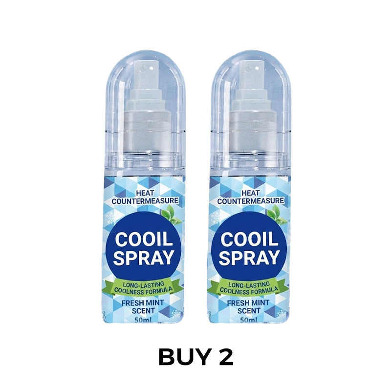 Long-lasting refreshing spray