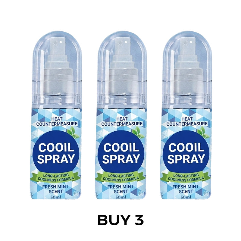 Long-lasting refreshing spray