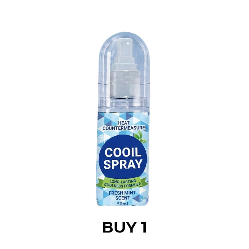 Long-lasting refreshing spray