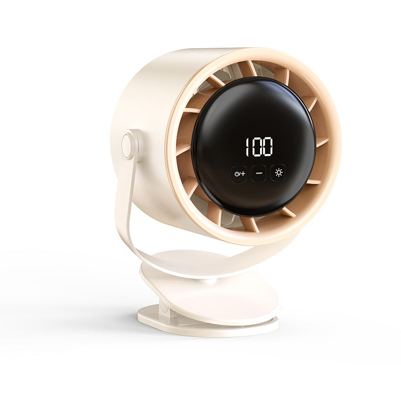 High-velocity suspended circulation fan, 100 speeds