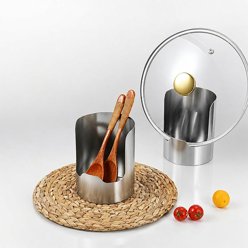 Multi-functional kitchen utensil holder