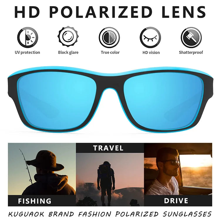 Sportsmen's outdoor sunglasses 2026 with anti-glare polarized lenses