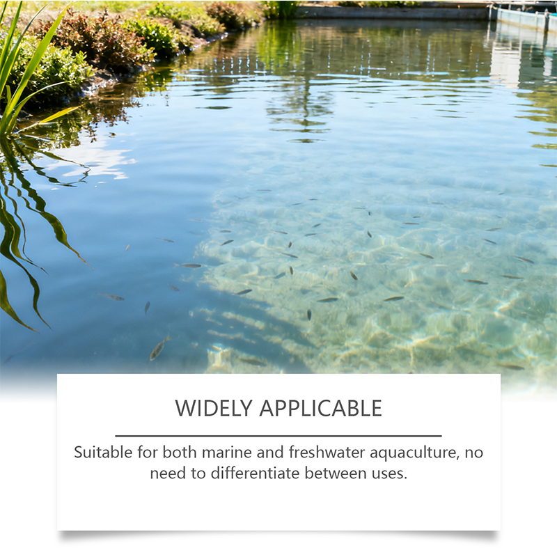 Poudre clarifiante Aqua pour réduire rapidement l'eau trouble, sans danger pour les poissons et les crevettes, pour eau douce et eau de mer 100 g