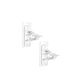 Heavy-Duty Self-Adhesive Rod Holders