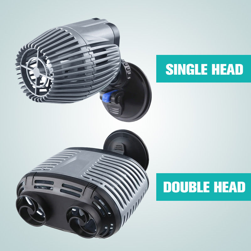 Water circulation pump for aquarium mini-waves