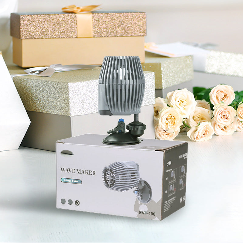 Water circulation pump for aquarium mini-waves