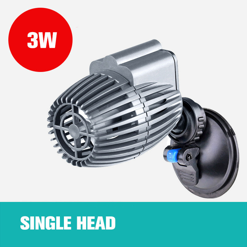 Water circulation pump for aquarium mini-waves
