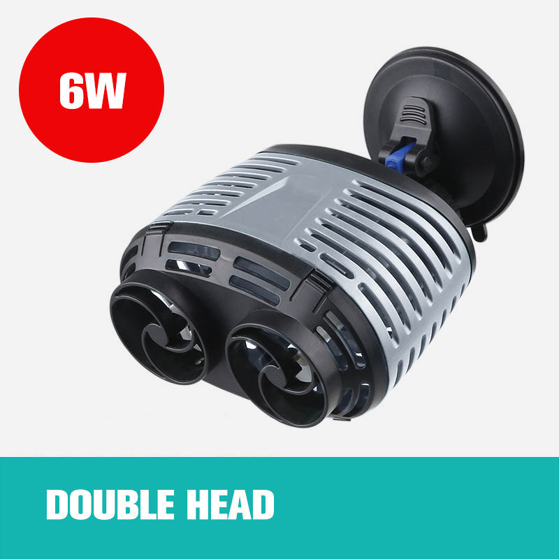 Water circulation pump for aquarium mini-waves