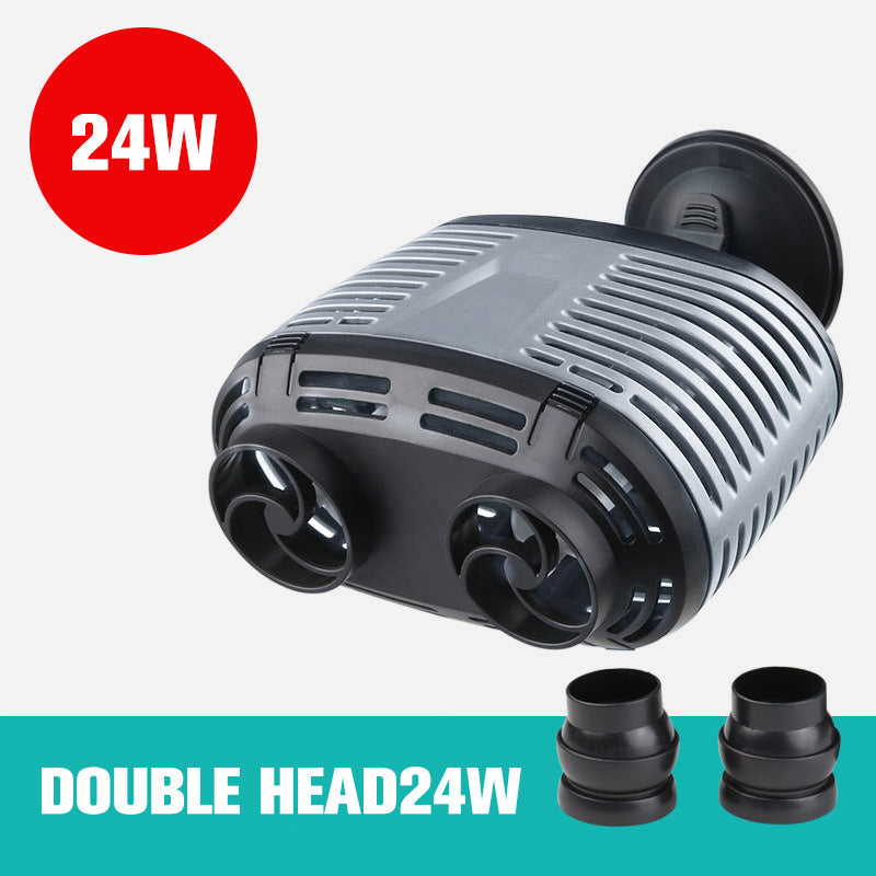 Water circulation pump for aquarium mini-waves