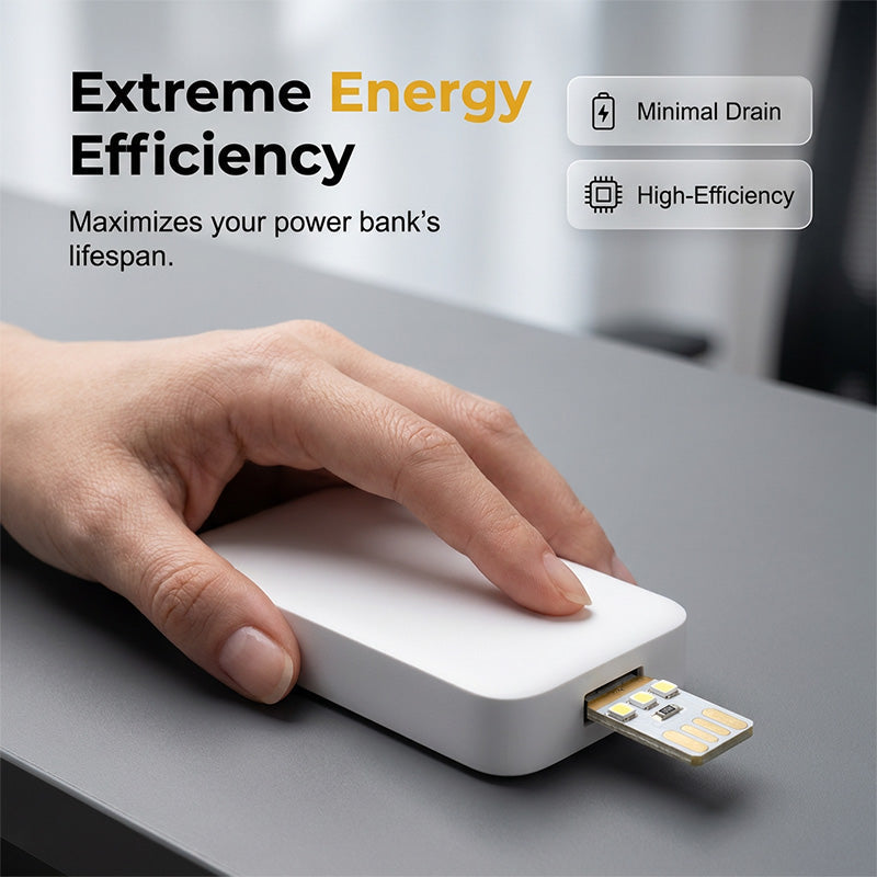 Mini veilleuse LED USB portable, lumière douce