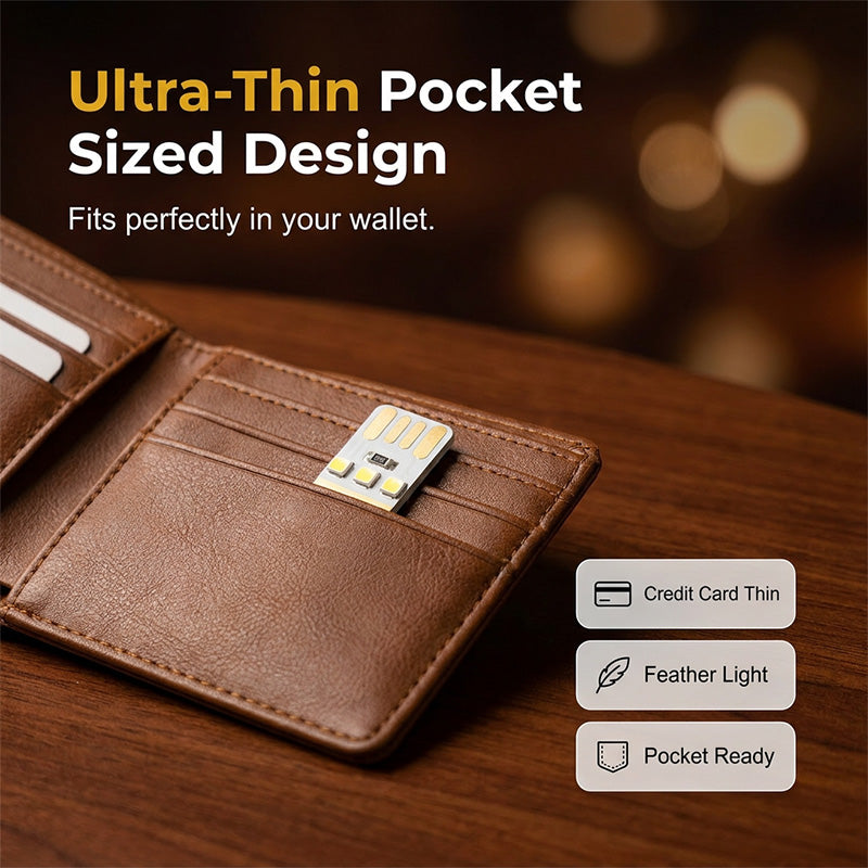 Mini veilleuse LED USB portable, lumière douce
