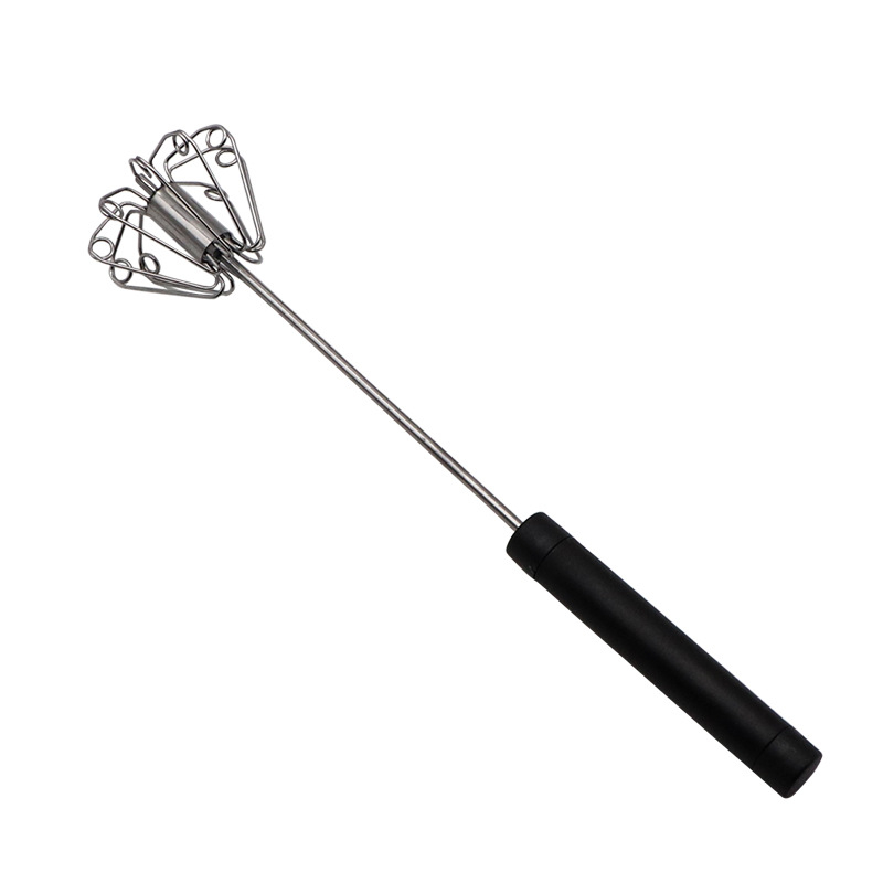 OFFRE LIMITÉE 57% DE RÉDUCTION Batteur à œufs manuel semi-automatique en acier inoxydable Fouette œufs, crème et pâte en secondes, Poignée ergonomique Parfait pour gâteaux, crêpes & desserts maison