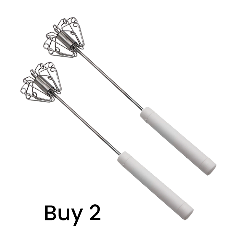 OFFRE LIMITÉE 57% DE RÉDUCTION Batteur à œufs manuel semi-automatique en acier inoxydable Fouette œufs, crème et pâte en secondes, Poignée ergonomique Parfait pour gâteaux, crêpes & desserts maison
