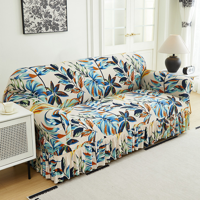 DE RDUCTION Housses de canapé universelles extensibles en tissu élastique avec fixation antidérapante