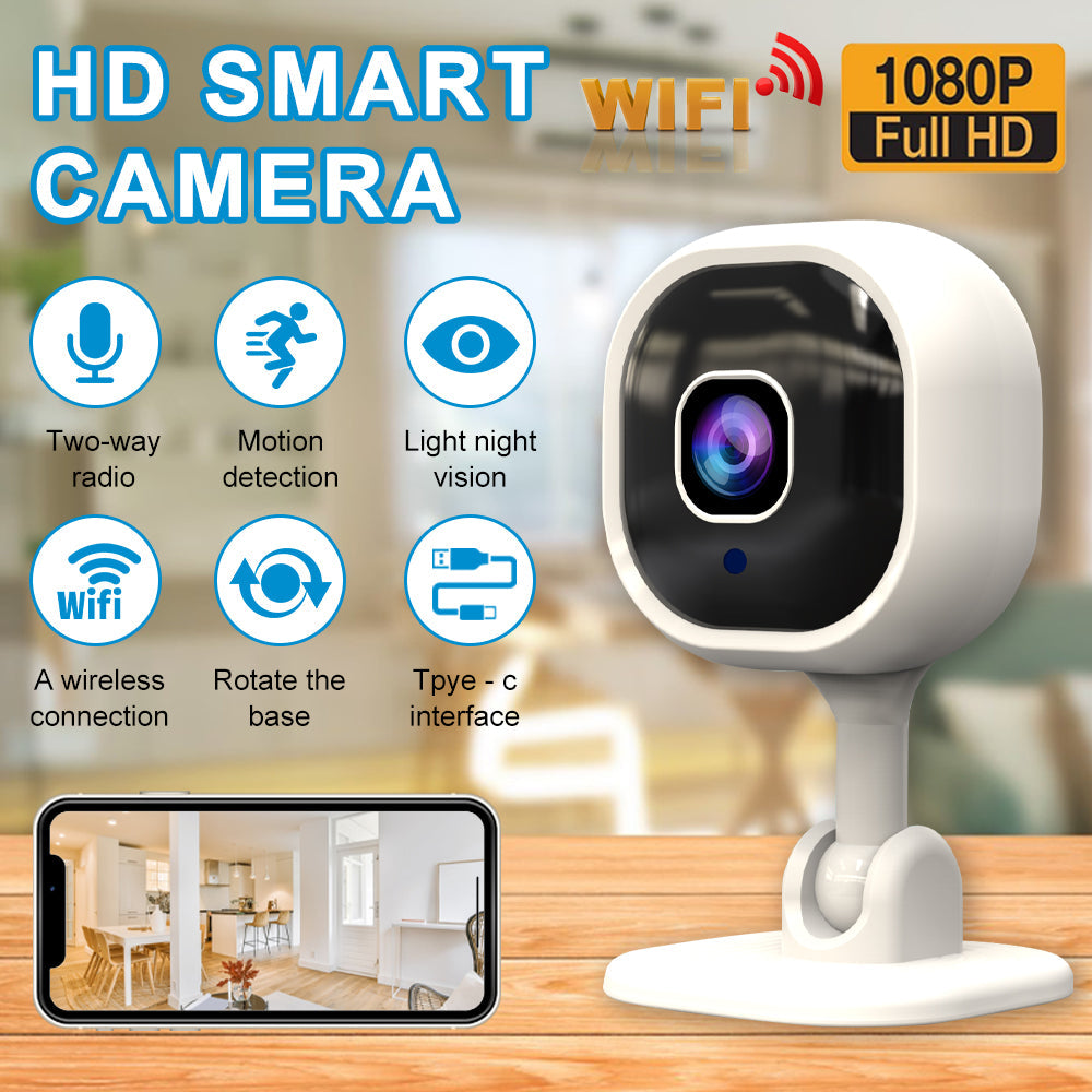 RÉDUCTION POUR UNE DURÉE LIMITÉE Caméra de sécurité domestique HD intelligente sans fil