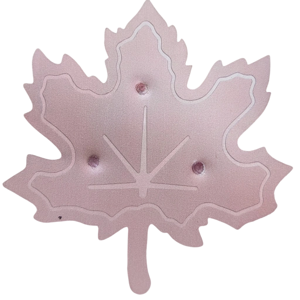 Purificateur universel pour bain d'oiseaux en forme de feuille d'érable