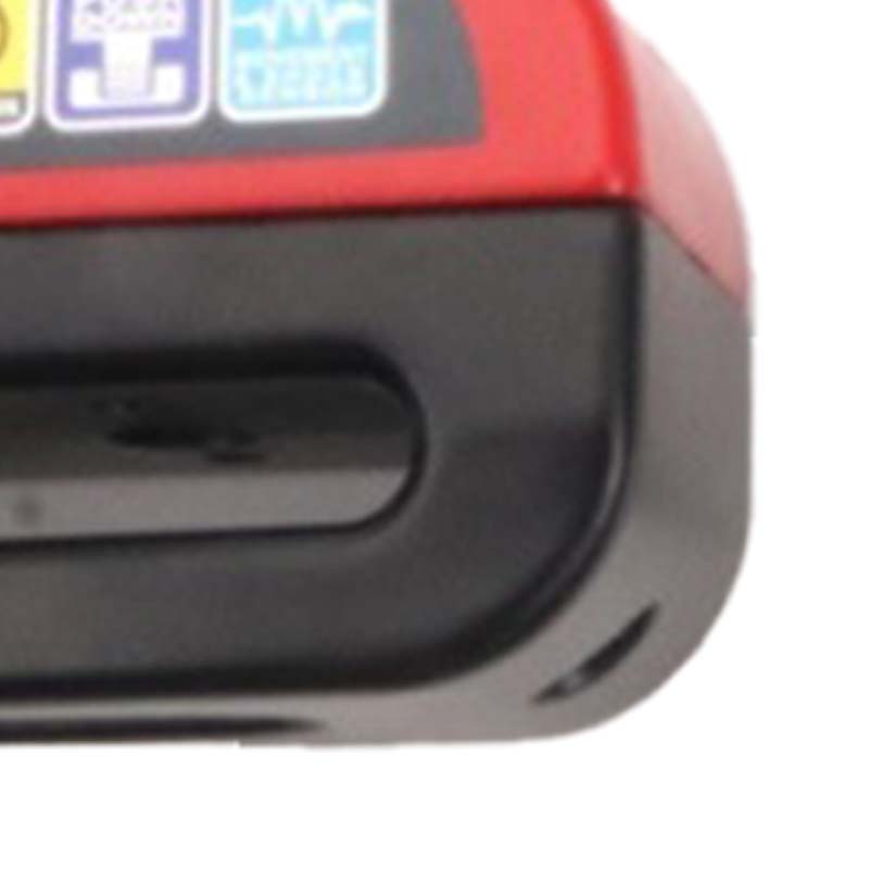 Antivol disque avec alarme, facile à utiliser et doté d'un système de verrouillage par simple pression. Sécurité robuste et étanche.