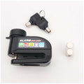 Antivol disque avec alarme, facile à utiliser et doté d'un système de verrouillage par simple pression. Sécurité robuste et étanche.