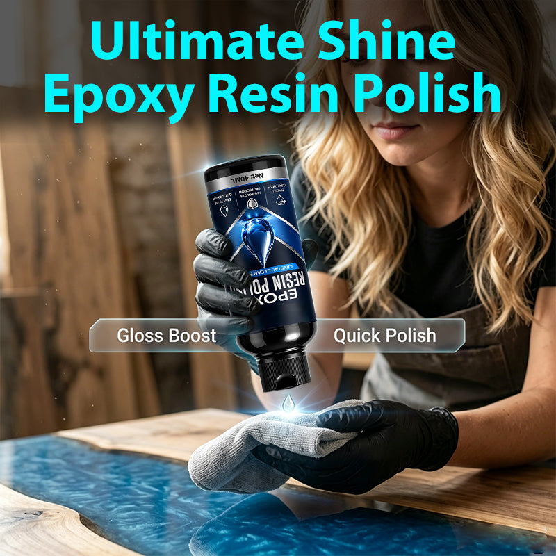Vernis brillant pour résine époxy