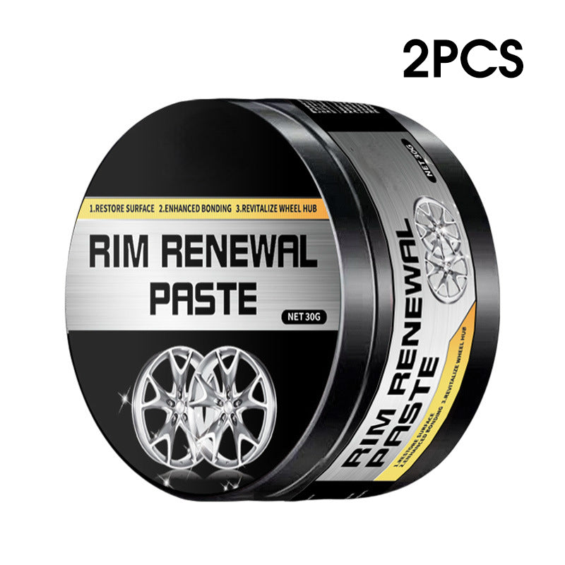 RÉDUCTION Pâte Restauratrice Tout-en-Un pour Jantes Efface les Rayures, Redonne Brillance & Protège Durablement