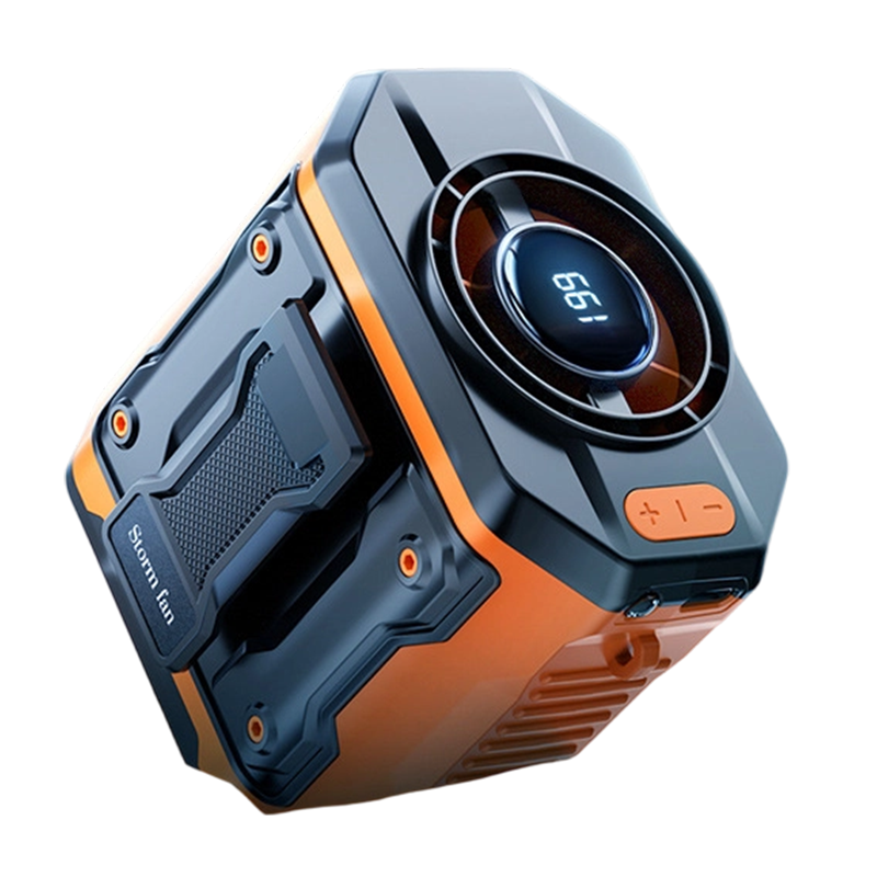 Ventilateur rafraîchissant portable à clip ceinture, haute vitesse. Vente directe d'usine. Quantité limitée.