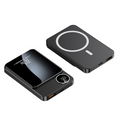 Batterie externe magnétique 22,5 W, mince, charge 3 appareils à la fois