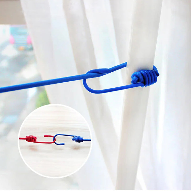 Corde à linge de voyage portable et facile à manipuler