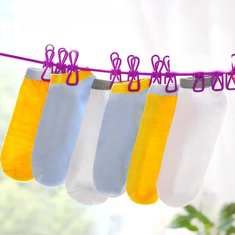 Corde à linge de voyage portable et facile à manipuler