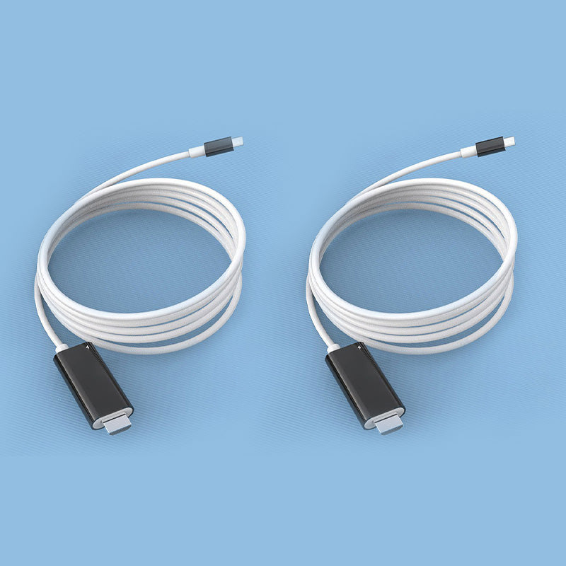 Câble adaptateur USB-C vers HDMI pour console de jeu, affichage HD instantané, plug-and-play sans pilote